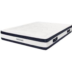 Cecotec Hybride matras Flow CecoFresh 2900 CoolComfort Hybrid 140 x 190, meerlaags, veerkern en CoolComfort-technologie, verkoelend gevoel, hoge sterkte, hoogte 29 cm