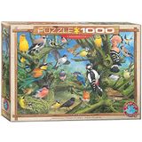 Tuinvogels door Joahn Francis 1000-delige puzzel
