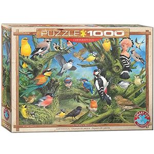 Tuinvogels door Joahn Francis 1000-delige puzzel