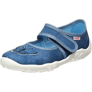 Superfit Bonny Pantoffels voor meisjes, Blauw 8040, 30 EU Weit