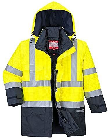 Bizflame - Regen Hi-Vis Multi-Beschermend Jack - Multi-Beschermend - Waterproof - Ademend