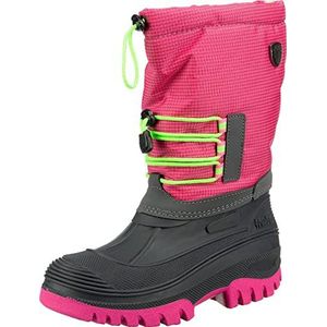 CMP Unisex Kids Ahto Wp Snow Boots Trekking- en wandelschoenen voor kinderen, Pink Fluo, 25 EU