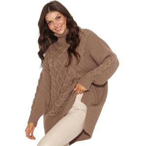 Numinou, Pullover NU_S96 Cappuccino, maat One Size One Size, cappuccino, Eén maat