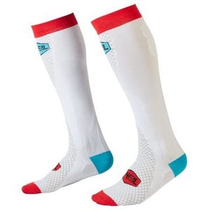 O'Neal MX Performance sokken, uniseks, volwassenen, blauw/rood/wit, eenheidsmaat