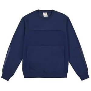 Champion Sweatshirt voor heren, Maritiem blauw (Nava), S