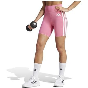adidas - Optime Essentials 3-Stripes - Legging - Roze - Polyester