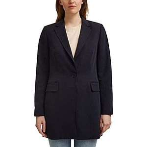 ESPRIT Collection dames blazer 031eo1g303, 400/marineblauw, 36