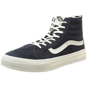 Vans Sk8-hi Slim-Zip Hi-Top Sneakers, Blue Scotchgard Grafiet, 35 EU