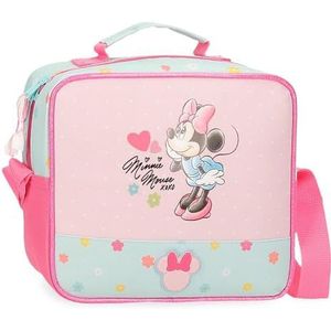 Joumma Disney Minnie Imagine schoudertas, roze, 23 x 20 x 9 cm, polyester, L, Roze, Schoudertas