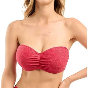 SANS COMPLEXE - Reflet - Bandeau Bikini-BH - Roze - Recycled Polyamide