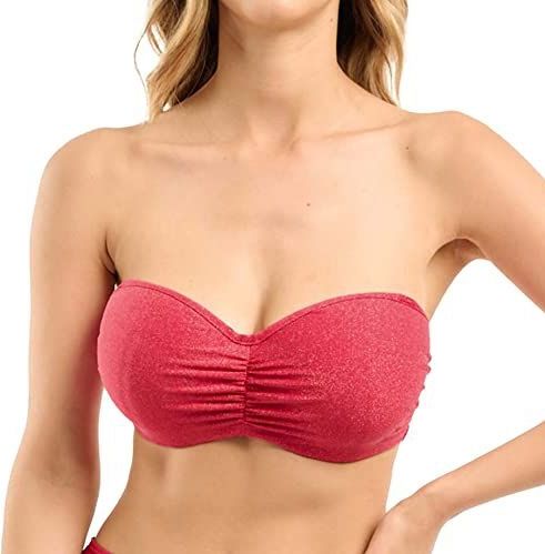 SANS COMPLEXE - Reflet - Bandeau Bikini-BH - Roze - Recycled Polyamide