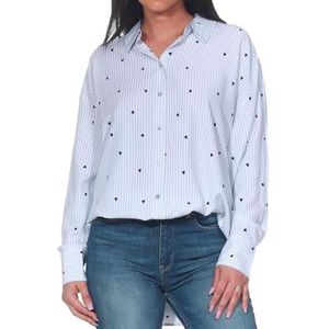 Vero Moda - Shirt - All-Over Print - Overhemdkraag - Lange Mouwen
