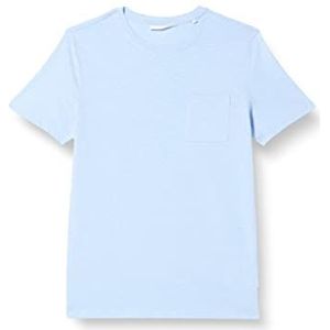 CASUAL FRIDAY Heren Thor slub Yarn Tee T-shirt, 154030/Chambray Blue, M, 154030/Chambray Blauw, M