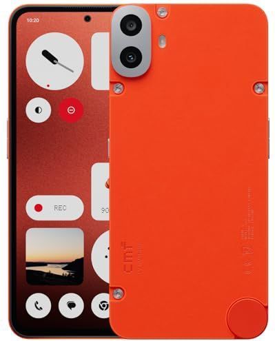CMF - Phone 1 - Smartphone - Oranje - 8GB RAM - 128GB Opslag - 50 MP Camera - 6,67 inch AMOLED