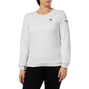 bridgeport Dames sweattrui 34613755-BR02, wolwit melange, M, wolwit, gemêleerd, M