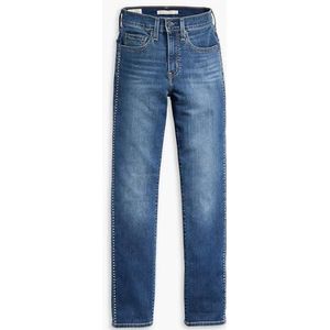 Levi's 724 HIGH Rise Straight MED Indigo - Worn IN, We have arrived, 28W x 30L