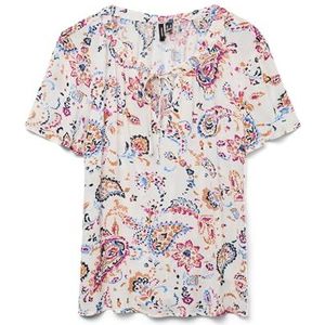 Vero Moda Vmmenny String Ss Top WVN Ga, cloud dancer, L