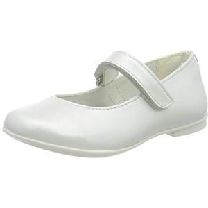 PRIMIGI Dames Ballerina Bambina Mary Jane lage schoenen, Wit Bianco 5437500, 37 EU