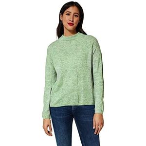 Street One Dames A302182 gebreide trui, Clary Mint Melange, 42, Clary Mint Melange, 42