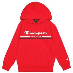 Champion Sweatshirt met capuchon voor kinderen en jongens, Vermiglione (Crd), 3-4 jaar