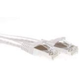 CAT6A S/FTP SNAGLESS WH 15.00M