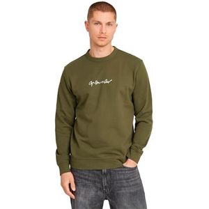 Sweatshirt - Effen - Lange Mouw - Normale Pasvorm