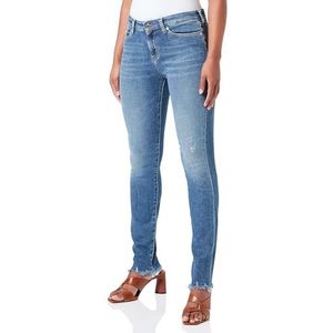 MOSCHINO Dames Jeans, Denim blauw, 34