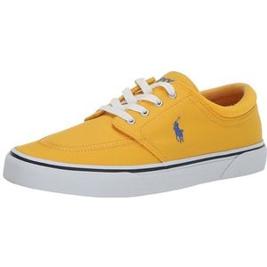 Polo Ralph Lauren Faxon X Sneakers voor heren, geel koningsgeel, 44 EU