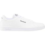 Reebok Unisex Court Clean Sneaker, FTWWHT/VECNAV/EACOBL, 4.5 UK, Ftwwht Vecnav Eacobl, 37.5 EU