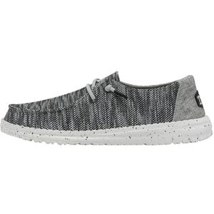 Hey Dude Wendy Sox - Dames Schoenen - Donkergrijs - Maat EU 38, donkergrijs, 38 EU