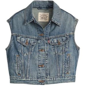 Levi's - SHRUNKEN 90s - Jeansgilet - STOP FLAXING VEST