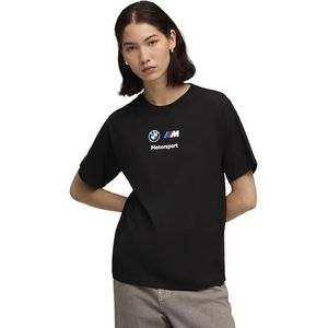 BMW MMS WMN ESS+ Logo Tee II PUMA Zwart