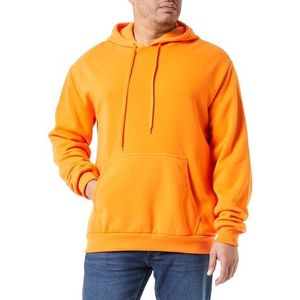KLEKO Sportieve stretch gebreide trui voor heren polyester oranje maat XL, oranje, XL
