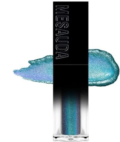 MESAUDA - Galactic Eyeshadow - Vloeibare Oogschaduw - 103 Icarus - Hemelsblauw - Glitterafwerking