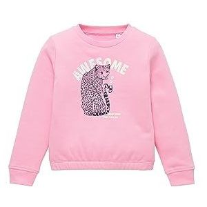 TOM TAILOR Sweatshirt voor meisjes en kinderen, 31685 - Fresh Pink, 104/110 cm