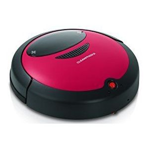 CLEANmaxx Robotstofzuiger 2-in-1, rood/zwart