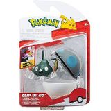 Pokemon PKW3140 Pokémon Clip'n'Go Poké Balls-Unratütox & Zware bal