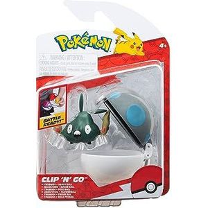 Pokemon PKW3140 Pokémon Clip'n'Go Poké Balls-Unratütox & Zware bal