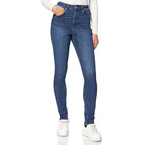 JJXX dames jeans, donkerblauw (dark blue denim), L