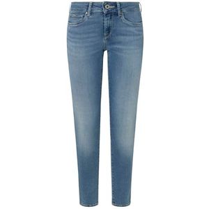 Pepe Jeans Dames Skinny Jeans Lw, Blauw (Denim-MI6), 33W / 32L, Blauw (Denim-mi6), 33W / 32L