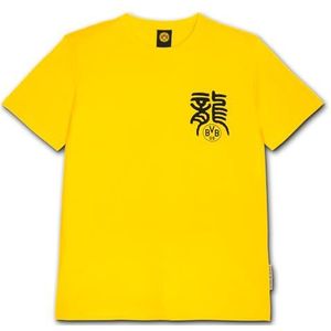 Borussia Dortmund BVB CNY Tee Yellow T-shirt voor heren, geel, M