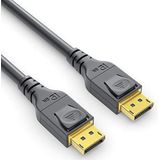 PureLink PI5010-050 DisplayPort 1.4 kabel, 8K, 4320p, (DisplayPort-stekker naar DisplayPort-stekker), 5,00 m, zwart