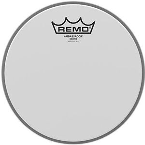 Remo Drum Head Powerstroke 3 drumvel, wit opgeruwd, gecoat 8"" BA-0108-00