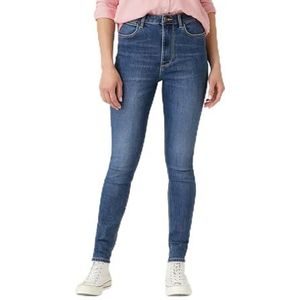 Wrangler Womens HIGH Rise Skinny Jeans, Cloud, 30/25