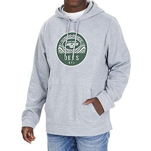 NFL New York Jets mannen team grafisch grijs hoodie, grijs, groot