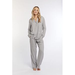 CCDK Copenhagen Dames Katrina Pants Pajama Bottom, Grey Melange, M, gemengd grijs, M