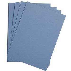 Clairefontaine 90788C - Een etui van tekenpapier Etival Color 25 vellen, 29,7 x 42 cm, 160 g, koningsblauw