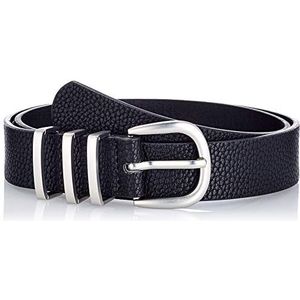 Pieces Dames Pclea Jeans Belt Noos, zwart/detail: zwart W/zilver, 80