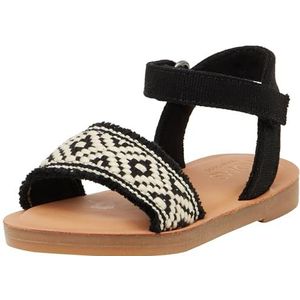 TOMS Remi Wedge Sandaal, Zwart, 4 UK, Zwart, 37 EU