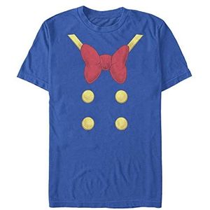 Disney Classic Mickey - Donald Unisex Crew neck T-Shirt Bright blue S